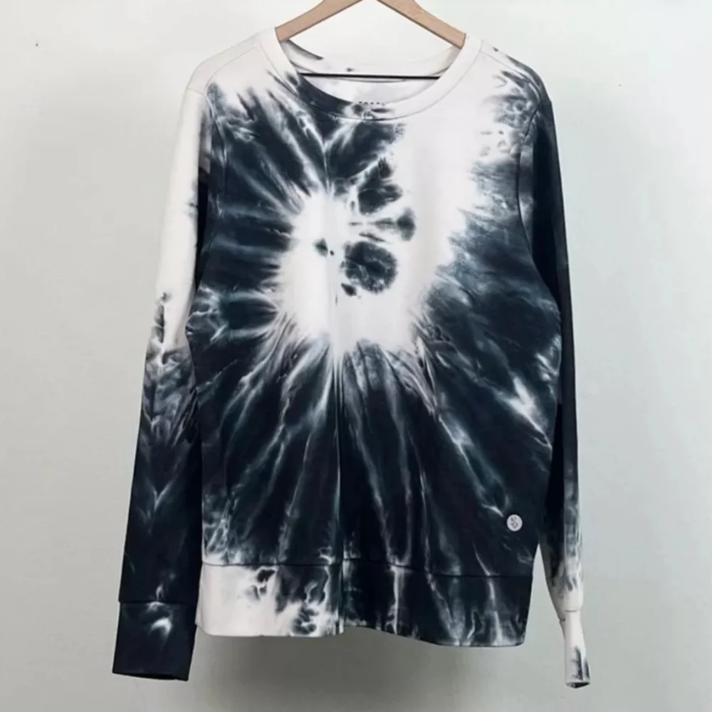 Torrid Active Cupro Tie Dye Sweatshirt - Picture 6 of 8